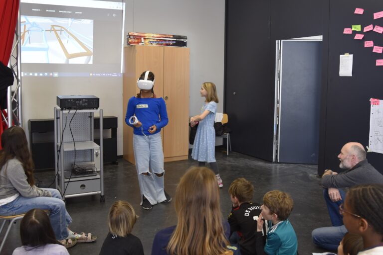 Impressionen vom VR-Projekt an der Pablo-Neruda-Grundschule 2023