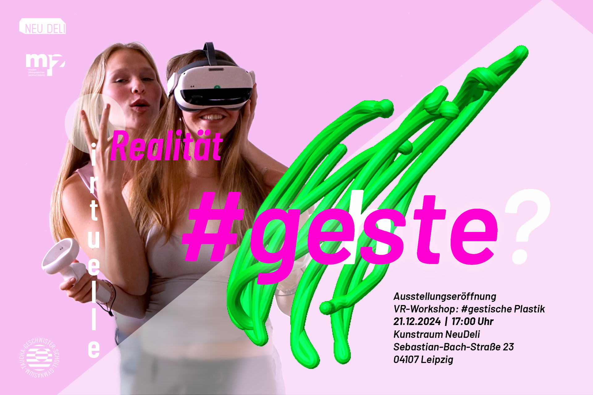 VR-Workshop: gestische Plastik